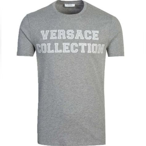 versace collection girocollo|Versace Collection Girocollo Grigio T.